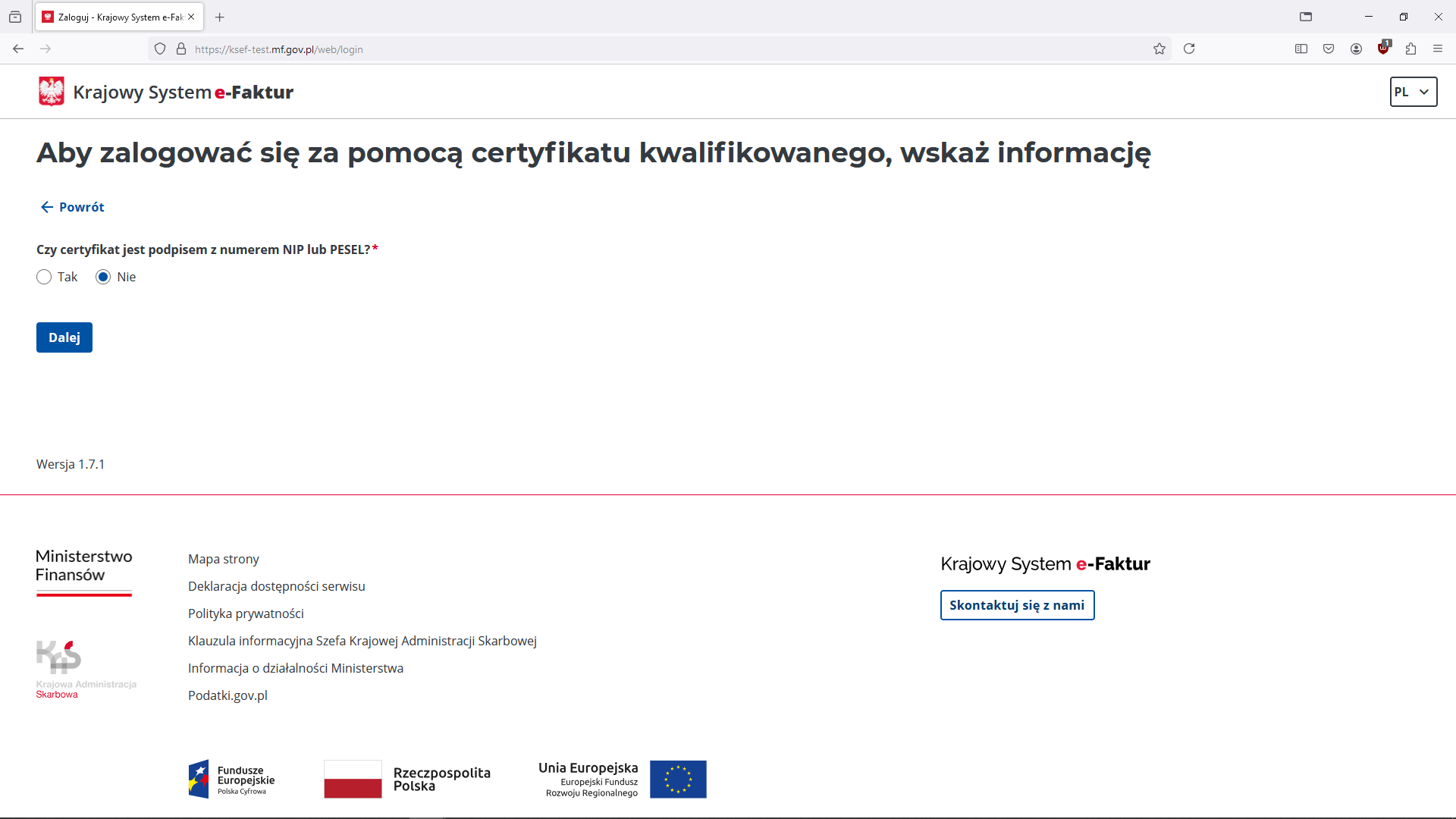 Wystawianie e-faktury - KSeF - informacje uzupełniające